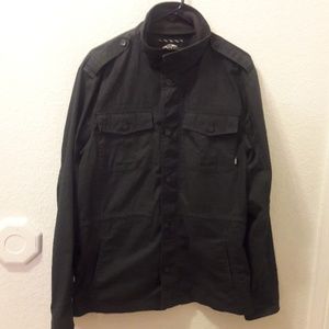 Dark gray utility Vans jacket
